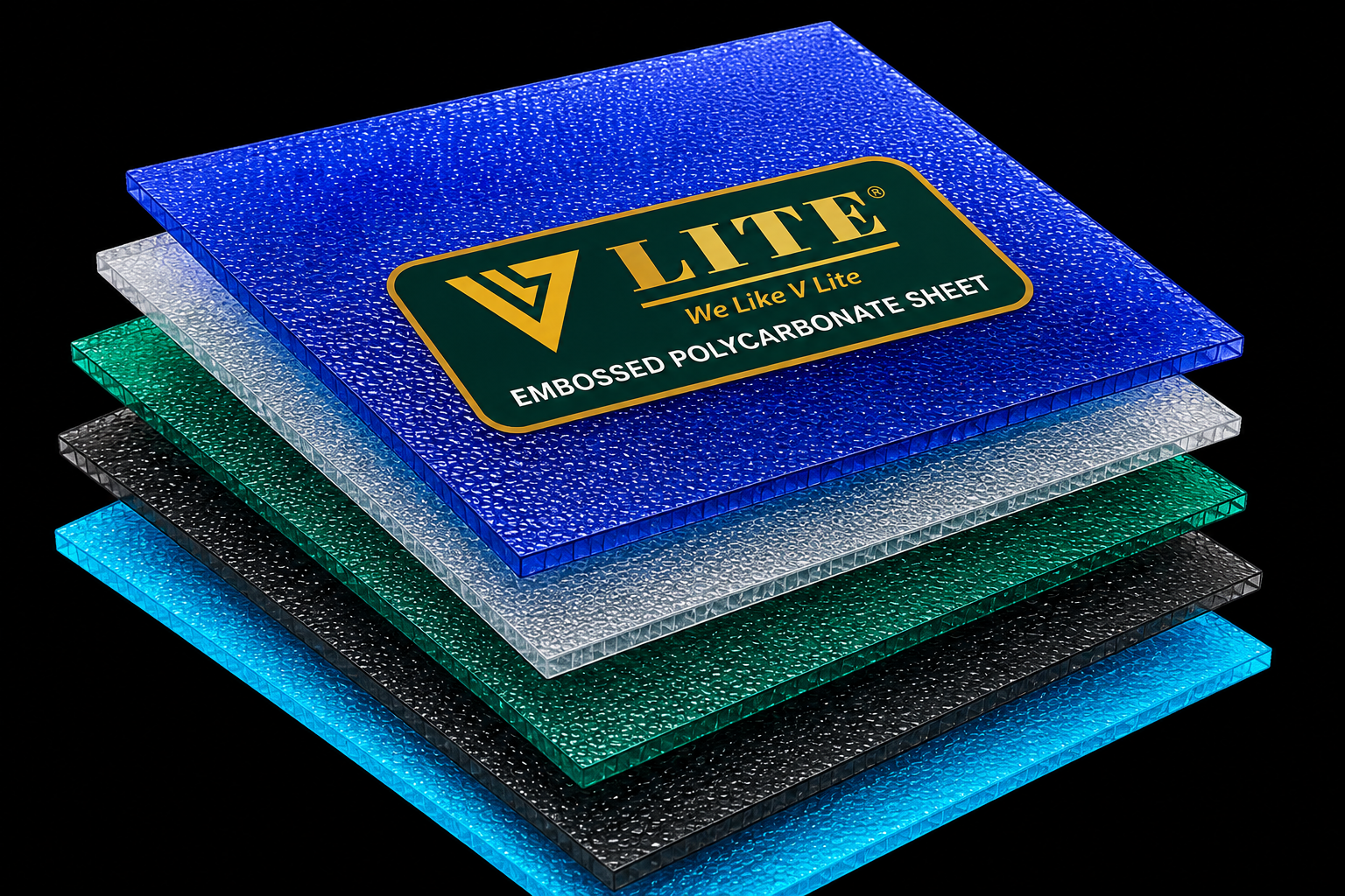 V-LITE Embossed Polycarbonate Sheet