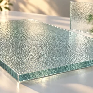 Clear embossed solid polycarbonate sheet concept