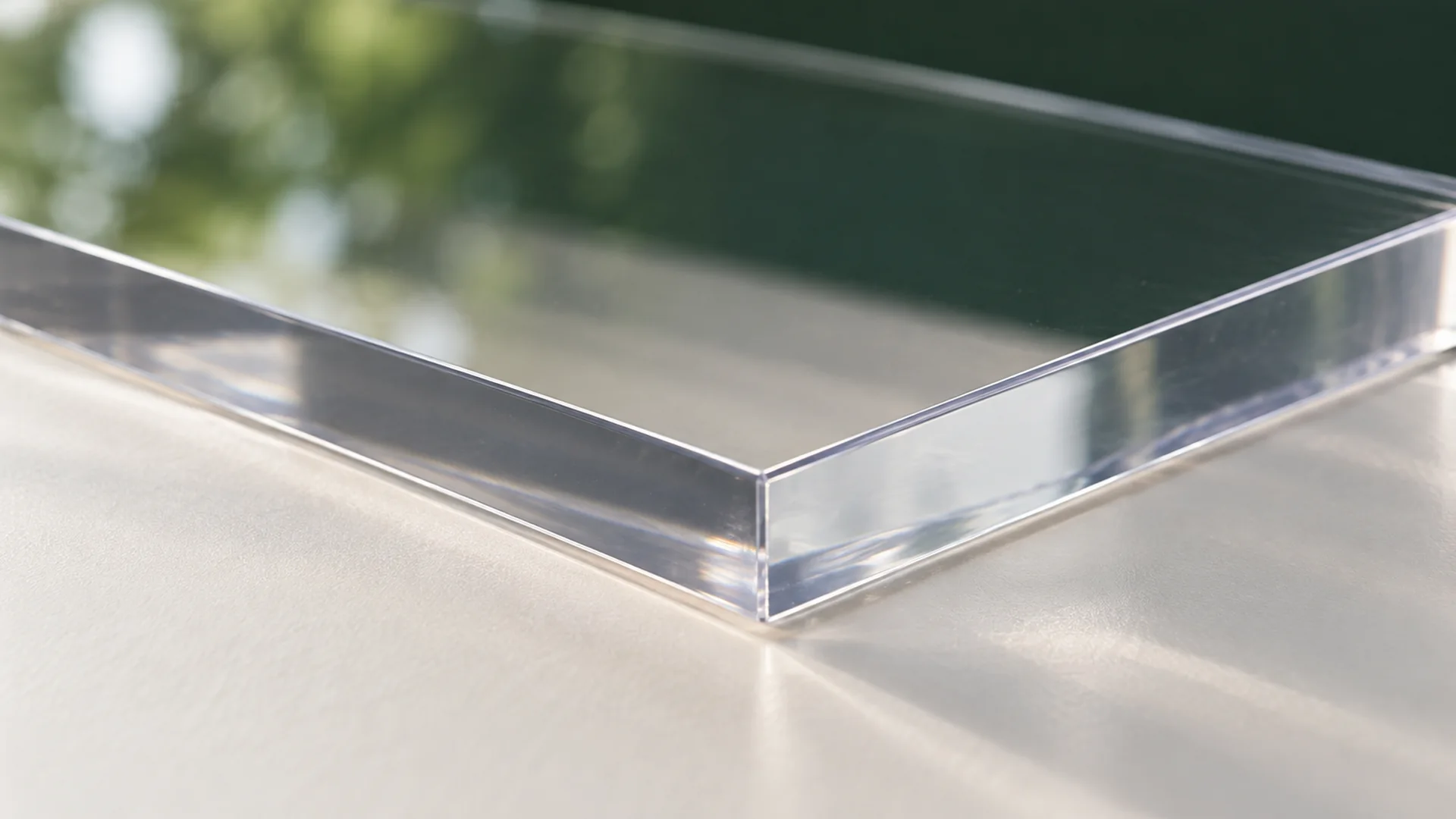 Dense solid sheet edge and smooth face close-up concept