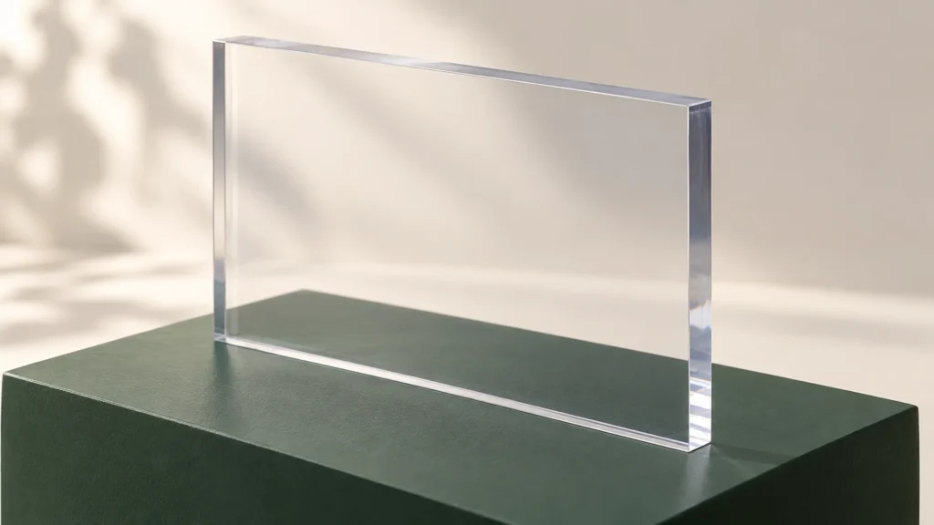 Clear solid compact polycarbonate sheet concept