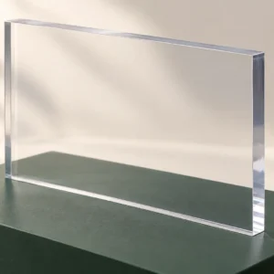 Clear smooth solid compact polycarbonate sheet product concept