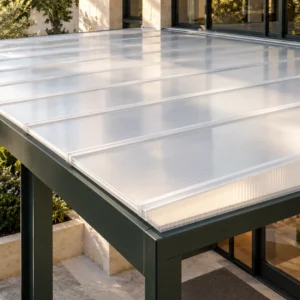 Polycarbonate standing-seam canopy design concept